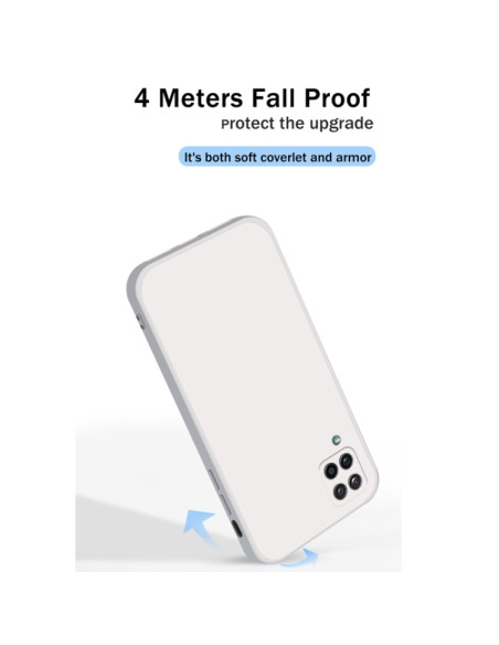 Cover Galaxy A12 5G Silicone Bianco | Melacompro