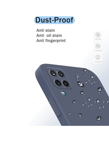 Cover Galaxy A12 5G Silicone Bianco | Melacompro