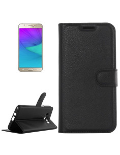 Cover Galaxy J5 2016 Pelle Flip Nero | Melacompro