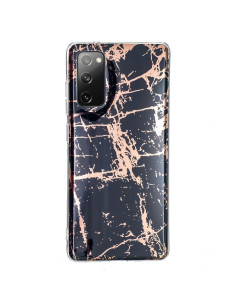 Cover Galaxy S20 FE TPU Viola Nero Oro | Melacompro 2