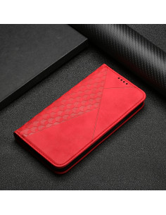 Cover Galaxy S20 FE Pelle Portafoglio Rosso | Melacompro 2
