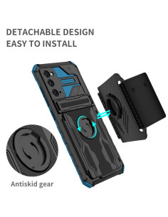 Cover Galaxy S20 FE Antiurto Rosa Blu | Melacompro 2