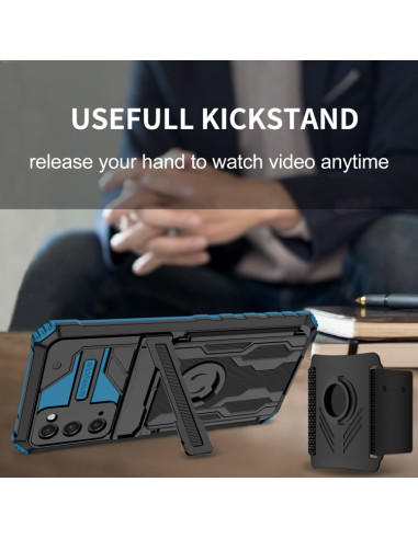 Cover Galaxy S20 FE Antiurto Rosa Blu | Melacompro