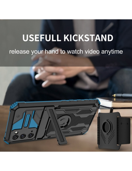 Cover Galaxy S20 FE Antiurto Rosa Blu | Melacompro