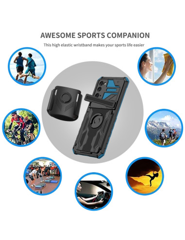 Cover Galaxy S20 FE Antiurto Rosa Blu | Melacompro