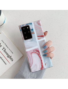 Cover Galaxy S20 Plus IMD TPU Onde Corallo Rosa sd4