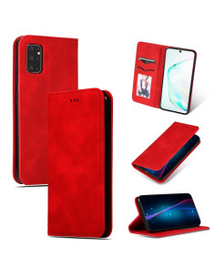 Cover Galaxy S20 Plus Pelle Magnetica Rosso