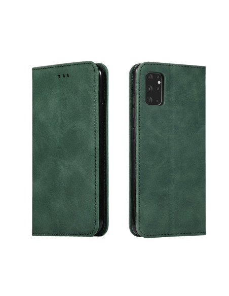Cover Galaxy S20 Plus Pelle Verde Army Verde | Melacompro