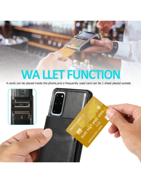 Cover Galaxy S20 Plus PC + TPU Nero | Melacompro