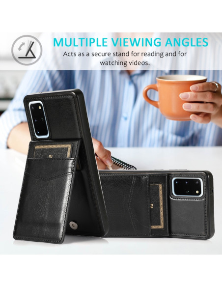 Cover Galaxy S20 Plus PC + TPU Nero | Melacompro