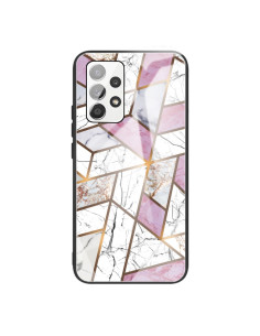 Cover Galaxy A32 4G Glass Marmo Astratto
