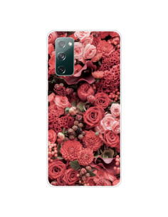Cover Galaxy S20 FE TPU Rose Rosse | Melacompro 2