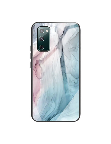 Cover Galaxy S20 FE Glass Marmo Grigio | Melacompro