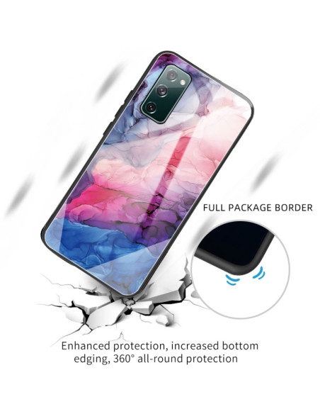 Cover Galaxy S20 FE Glass Marmo | Melacompro