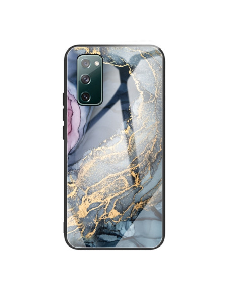 Cover Galaxy S20 FE Glass Marmo Oro | Melacompro