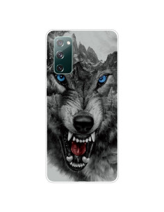 Cover Galaxy S20 FE TPU Lupo Montagna | Melacompro 2