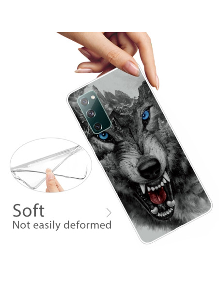Cover Galaxy S20 FE TPU Lupo Montagna | Melacompro
