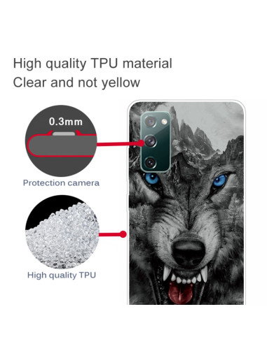 Cover Galaxy S20 FE TPU Lupo Montagna | Melacompro
