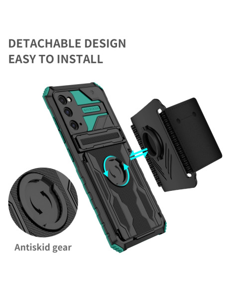 Cover Galaxy S20 FE Antiurto Rosa Deep Verde | Melacompro