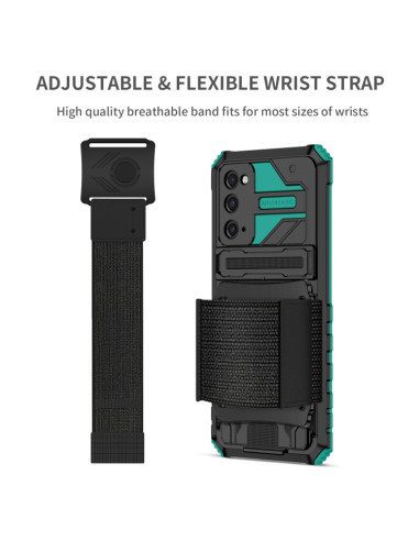 Cover Galaxy S20 FE Antiurto Rosa Deep Verde | Melacompro