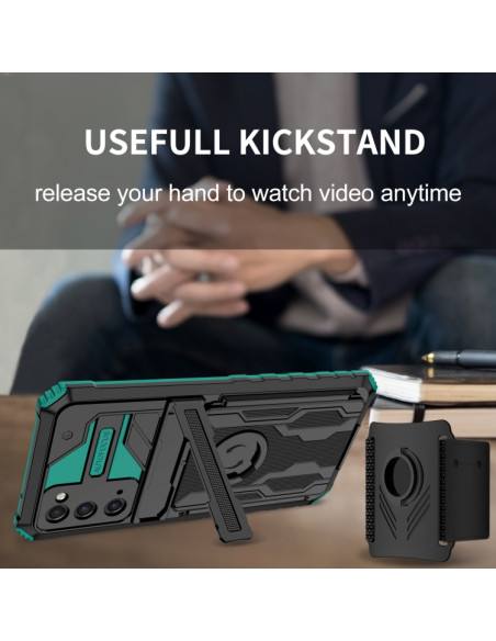 Cover Galaxy S20 FE Antiurto Rosa Deep Verde | Melacompro