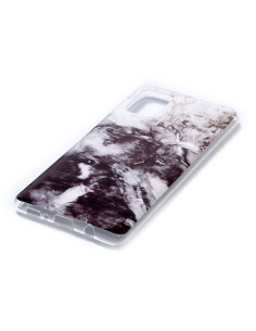 Cover Galaxy A51 TPU Frosted Laser Nero Bianco | Melacompro 2