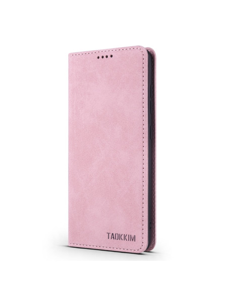 Cover Galaxy A71 PU Leather Rosa Flip | Melacompro