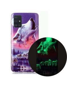 Cover Galaxy A51 TPU Sette Lupi Luminosa