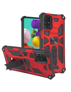 Cover Galaxy A51 TPU Antiurto Rosso Nero | Melacompro 2