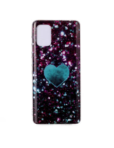 Cover Galaxy A51 TPU Frosted Laser Oro Bianco Viola Verde love
