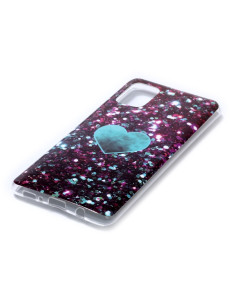 Cover Galaxy A51 TPU Frosted Laser Verde love | Melacompro 2