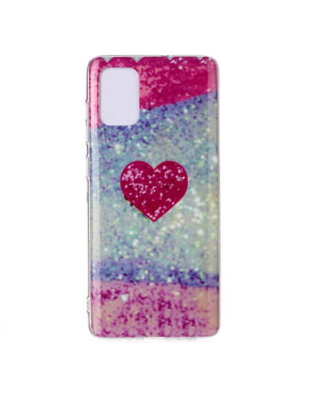 Cover Galaxy A51 TPU Cuore Rosso | Melacompro