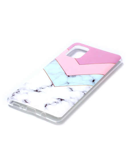 Cover Galaxy A51 TPU Frosted Laser Tricolor | Melacompro