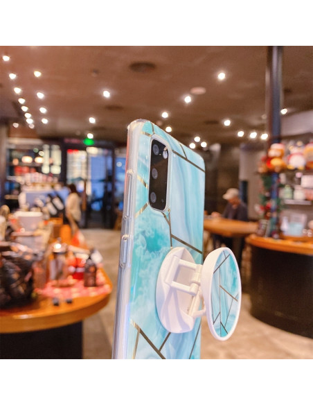 Cover Galaxy A51 TPU Frosted Laser Blu | Melacompro