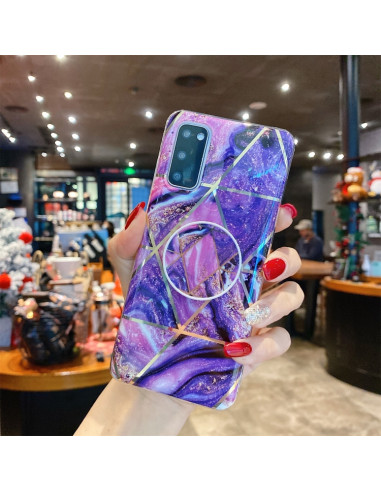 Cover Galaxy A51 TPU Frosted Laser Viola | Melacompro