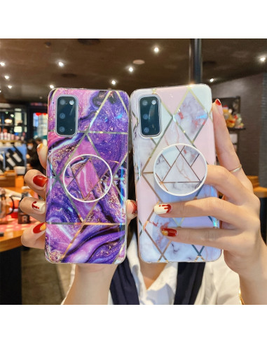 Cover Galaxy A51 TPU Frosted Laser Viola | Melacompro