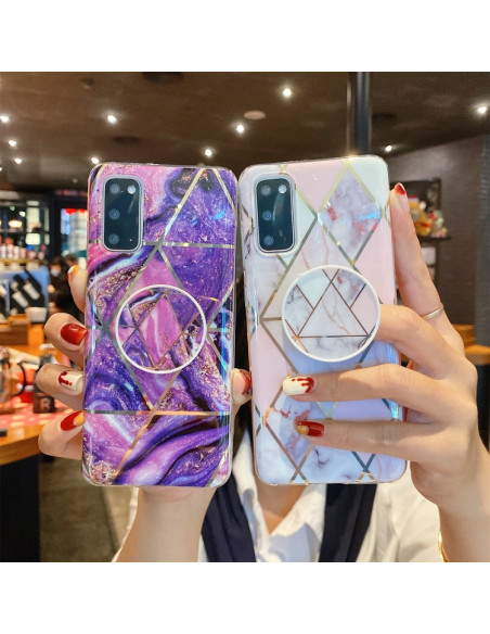 Cover Galaxy A51 TPU Frosted Laser Viola | Melacompro