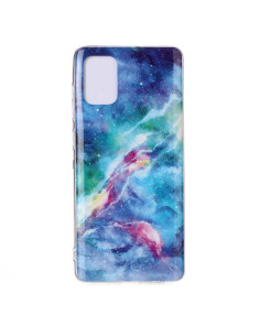 Cover Galaxy A51 TPU Frosted Laser Oro Bianco Viola Blu sky