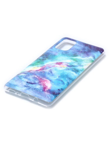 Cover Galaxy A51 TPU Frosted Laser Blu sky | Melacompro