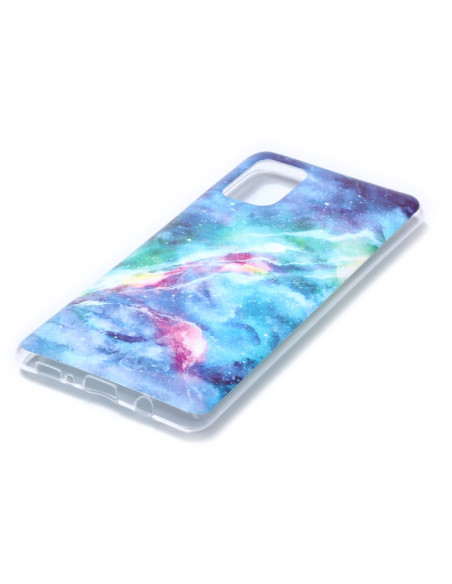 Cover Galaxy A51 TPU Frosted Laser Blu sky | Melacompro