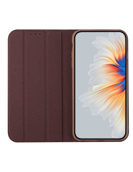 Cover Galaxy A51 4G Pelle Viola Flip Marrone | Melacompro