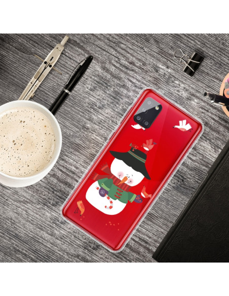 Cover Galaxy A51 5G TPU Birdie Snowman | Melacompro