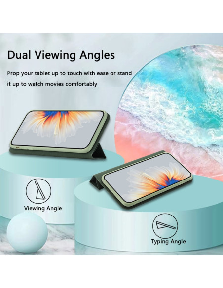 Cover Galaxy A51 4G Pelle Viola Flip Deep Verde | Melacompro