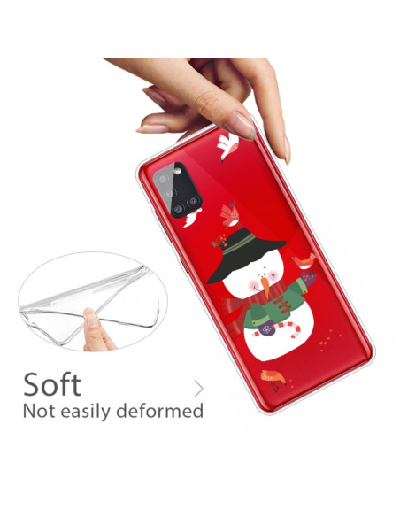 Cover Galaxy A51 5G TPU Birdie Snowman | Melacompro