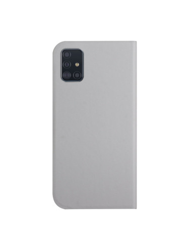 Cover Galaxy A51 4G Pelle Viola Flip Grigio | Melacompro