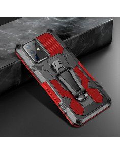 Cover Galaxy A51 5G PC + TPU Antiurto Rosso