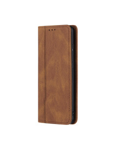 Cover Galaxy A51 4G Pelle Portafoglio Marrone | Melacompro 2