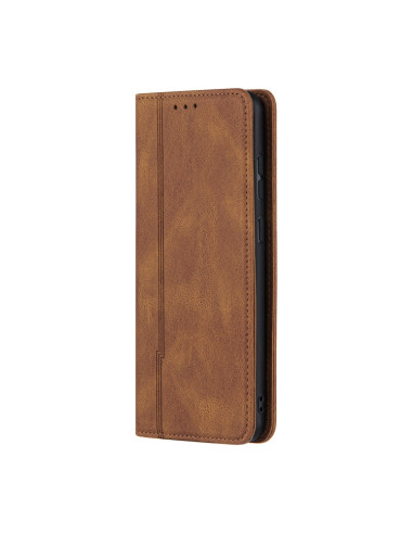 Cover Galaxy A51 4G Pelle Portafoglio Marrone | Melacompro