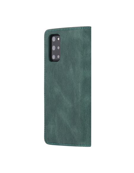 Cover Galaxy A51 4G Pelle Portafoglio Verde | Melacompro