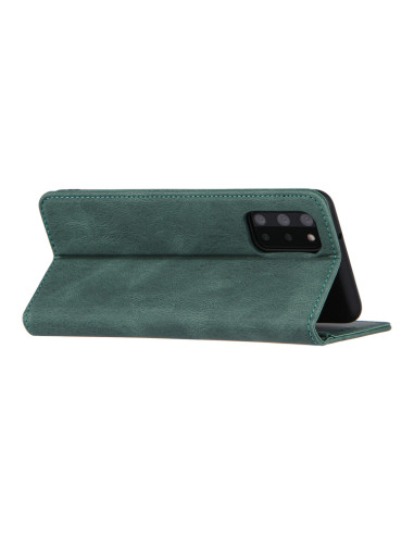 Cover Galaxy A51 4G Pelle Portafoglio Verde | Melacompro